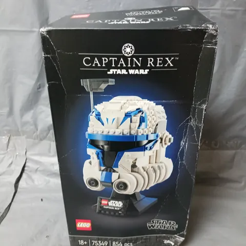 BOXED LEGO STAR WARS CAPTAIN REX HELMET 75349