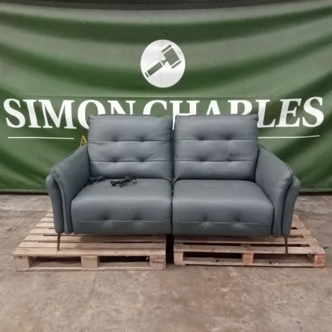 QUALITY DESIGNER ITALIAN MADE BOLZANO 2 SEATER ELECTRIC RECLINER LOVESEAT SOFA