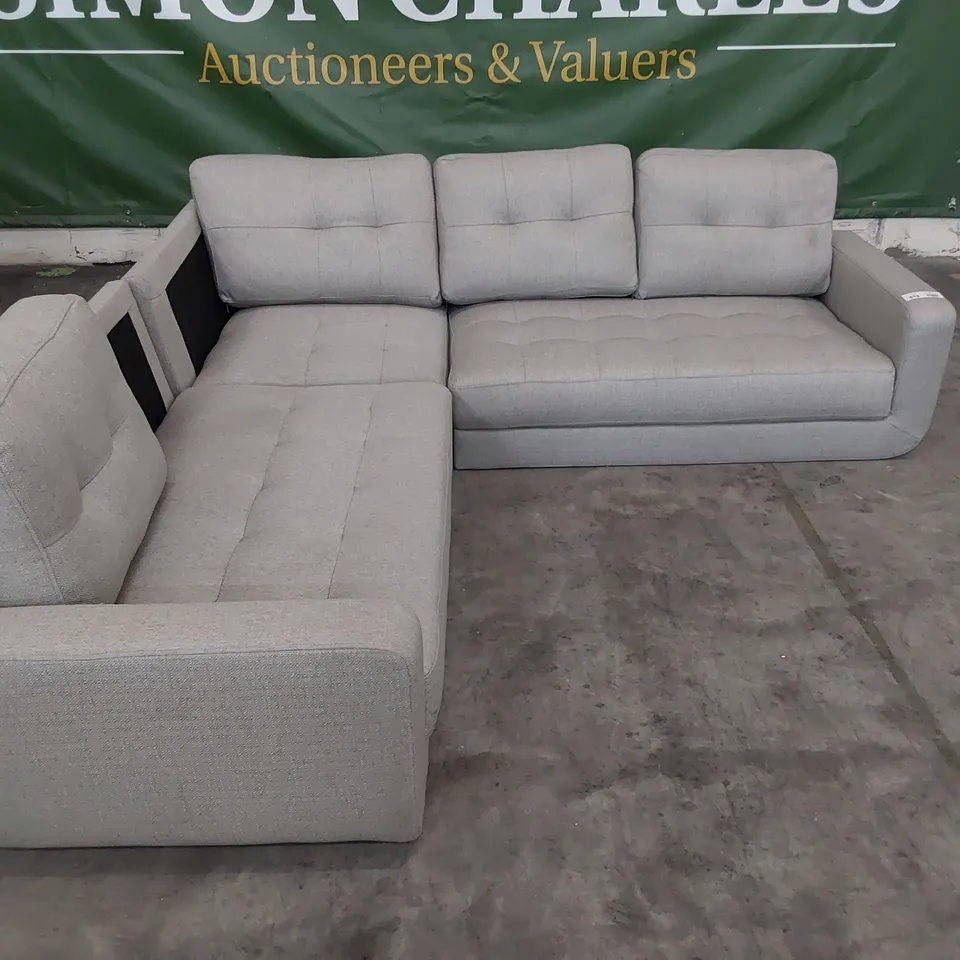 DESIGNER CORNER GROUP GREY FABRIC 