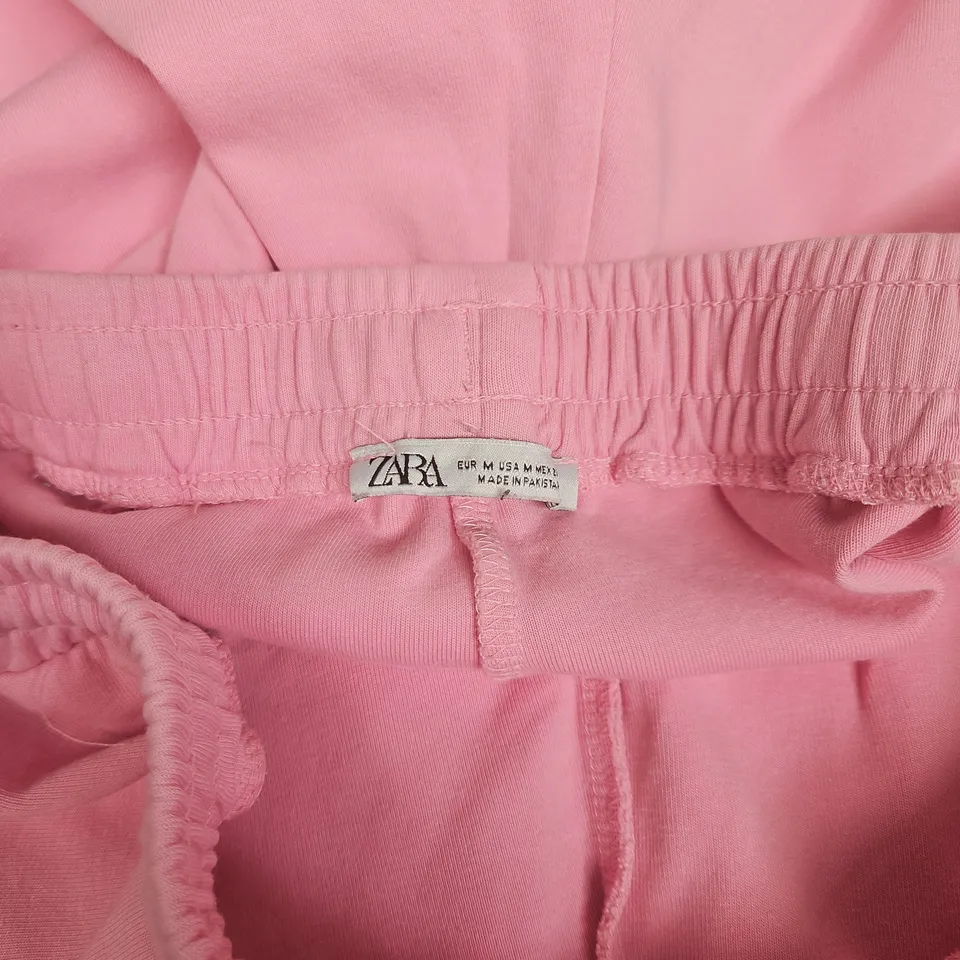 ZARA PINK JOGGERS - WOMEN'S, MEDIUM (EU M / US M)