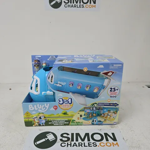 BOXED BLUEY S11 3-IN-1 AIRPLANE PLAYSET