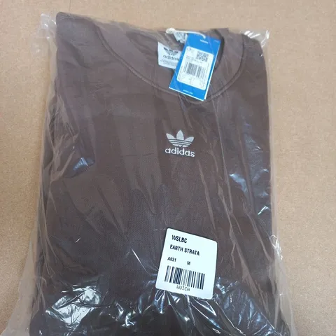 ADIDAS EARTH STRATA SWEATSHIRT β BROWN β SIZE M