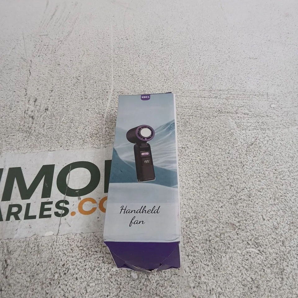 K801 HANDHELD FAN BOXED