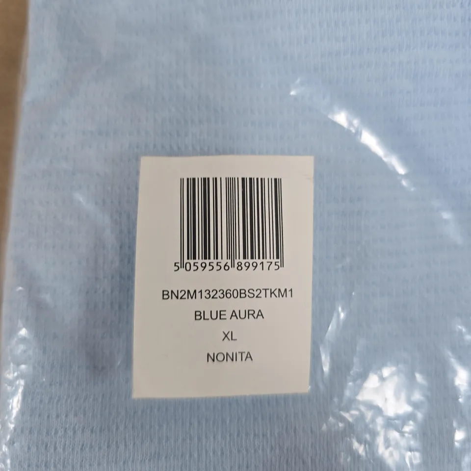 BENCH BLUE AURA ZIP-FRONT TOP XL