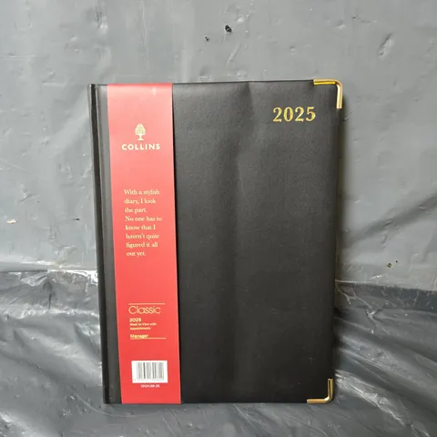 COLLINS CLASSIC MANAGER 2025 WEEK TO VIEW BUSINESS PLANNER DIARY