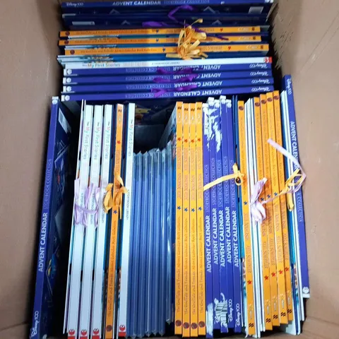 LARGE QUANTITY OF ASSORTED BOOK ADVENT CALENDERS