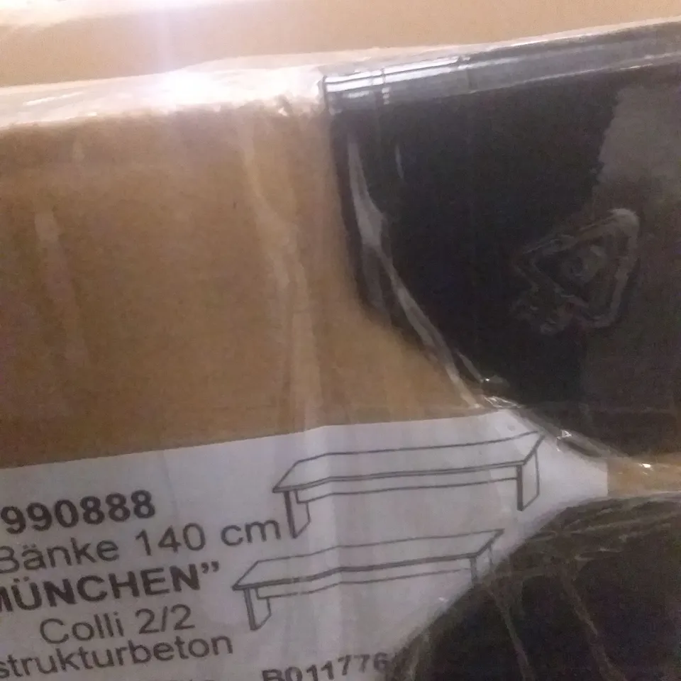 BOXED MUNCHEN 140CM TABLE (2 BOXES)