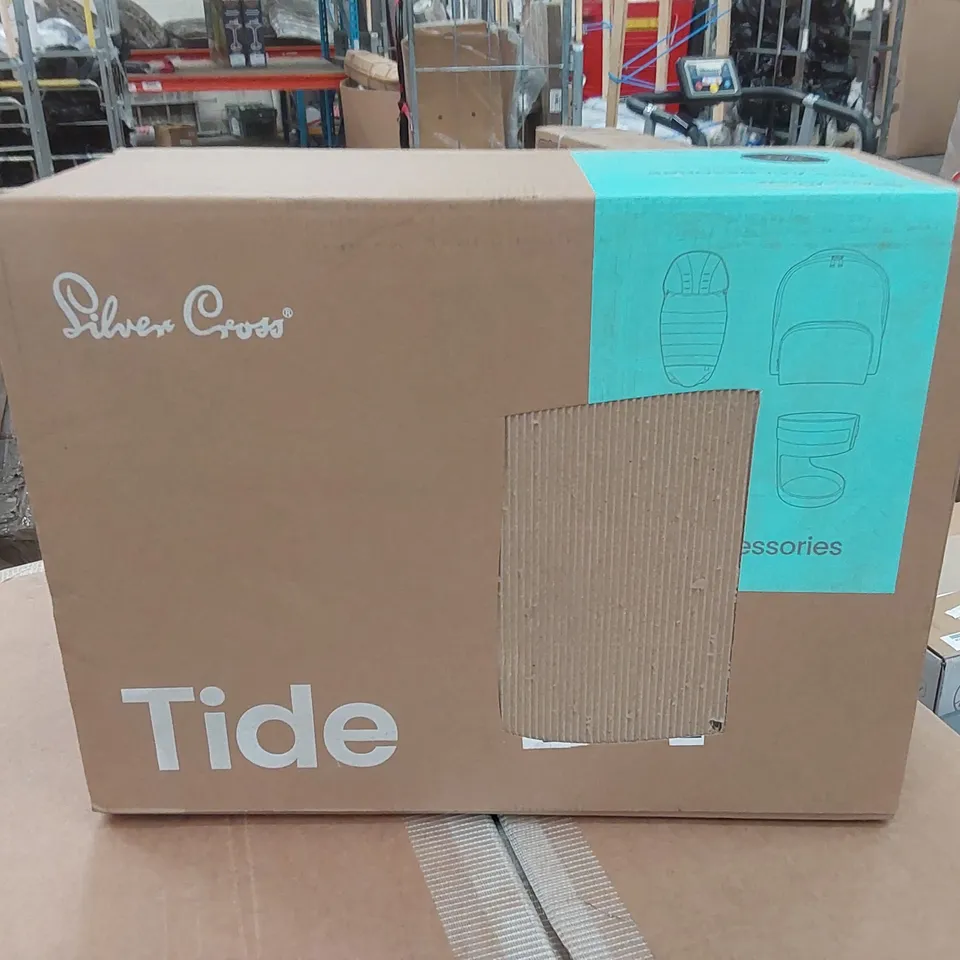 BOXED SILVER CROSS TIDE PRAM ACCESSORIES PACK