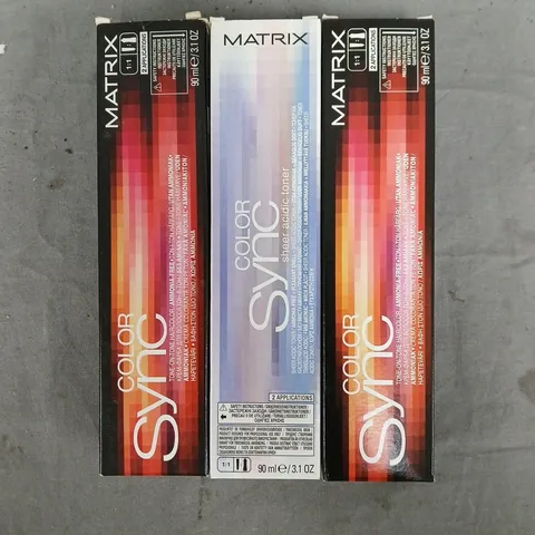 BOX OF APPROXIMATELY 20 ASSORTED MATRIX SO COLOUR SYNC PRODUCTS