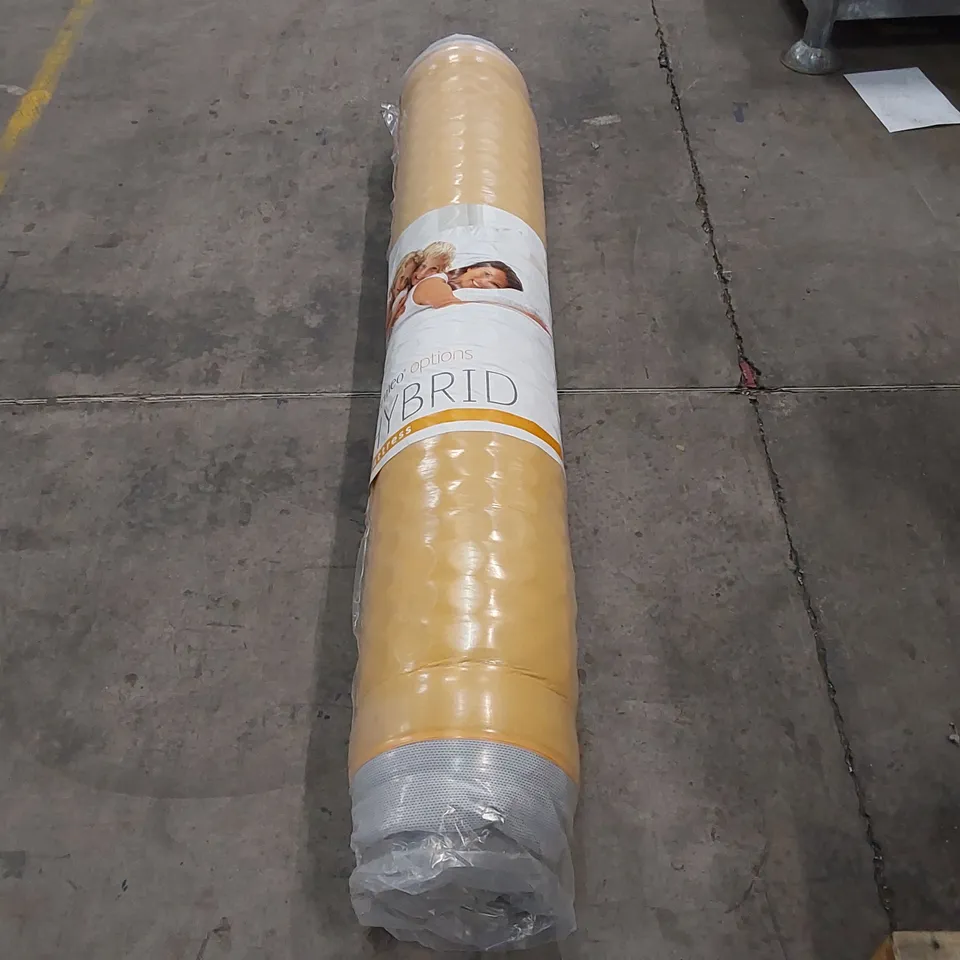QUALITY BAGGED AND ROLLED DORMEO OPTIONS HYBRID 6FT SUPER KING MATTRESS 
