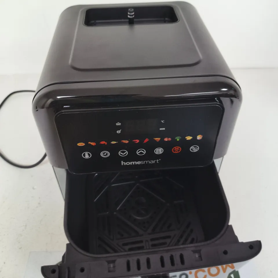 HOMESMART COUNTERTOP TOASTER OVEN – BLACK