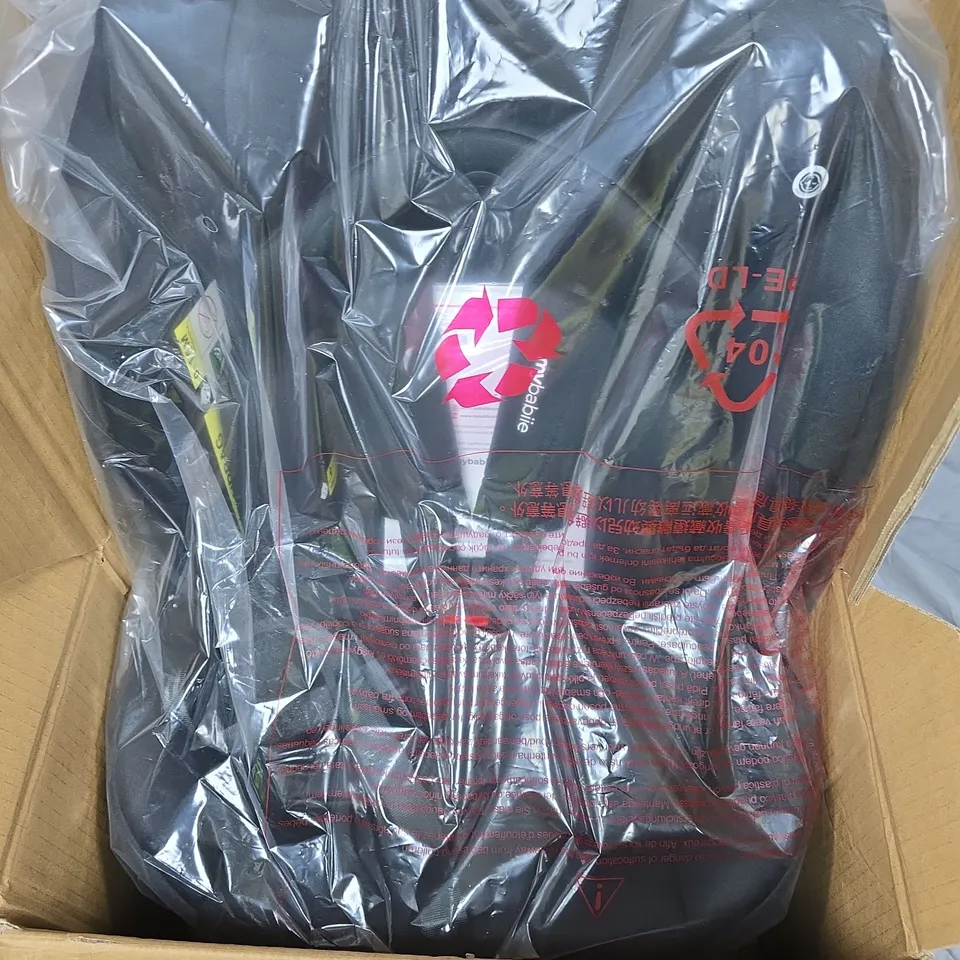 BOXED MY BABIIE MBCS300 EASY SPIN R129 CAR SEAT WITH TOP TETHER - BLACK 