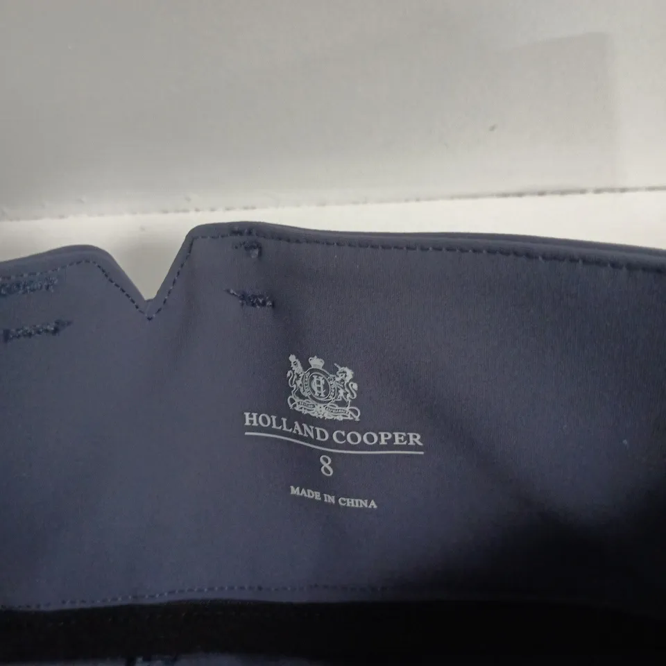 HOLLAND COOPER NAVY TROUSERS, UK 8