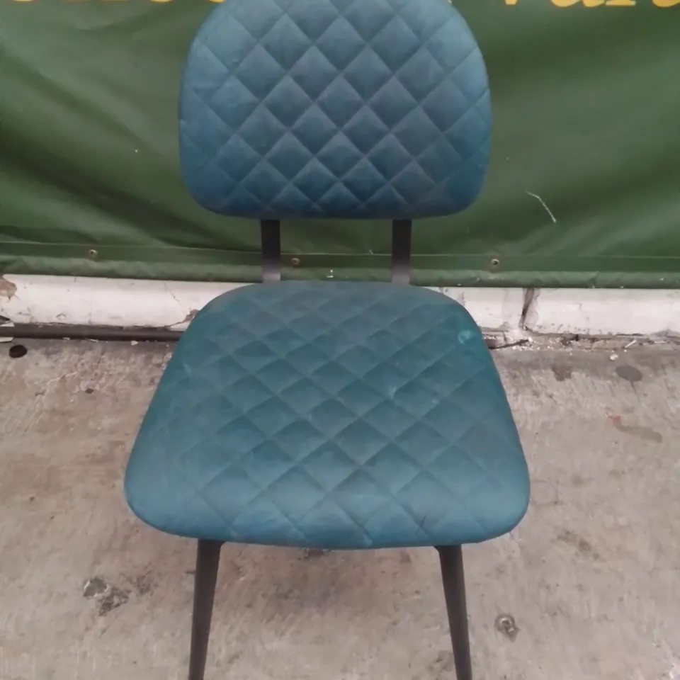 DESIGNER RANGER DISPLAY DINING CHAIR VINTAGE BLUE