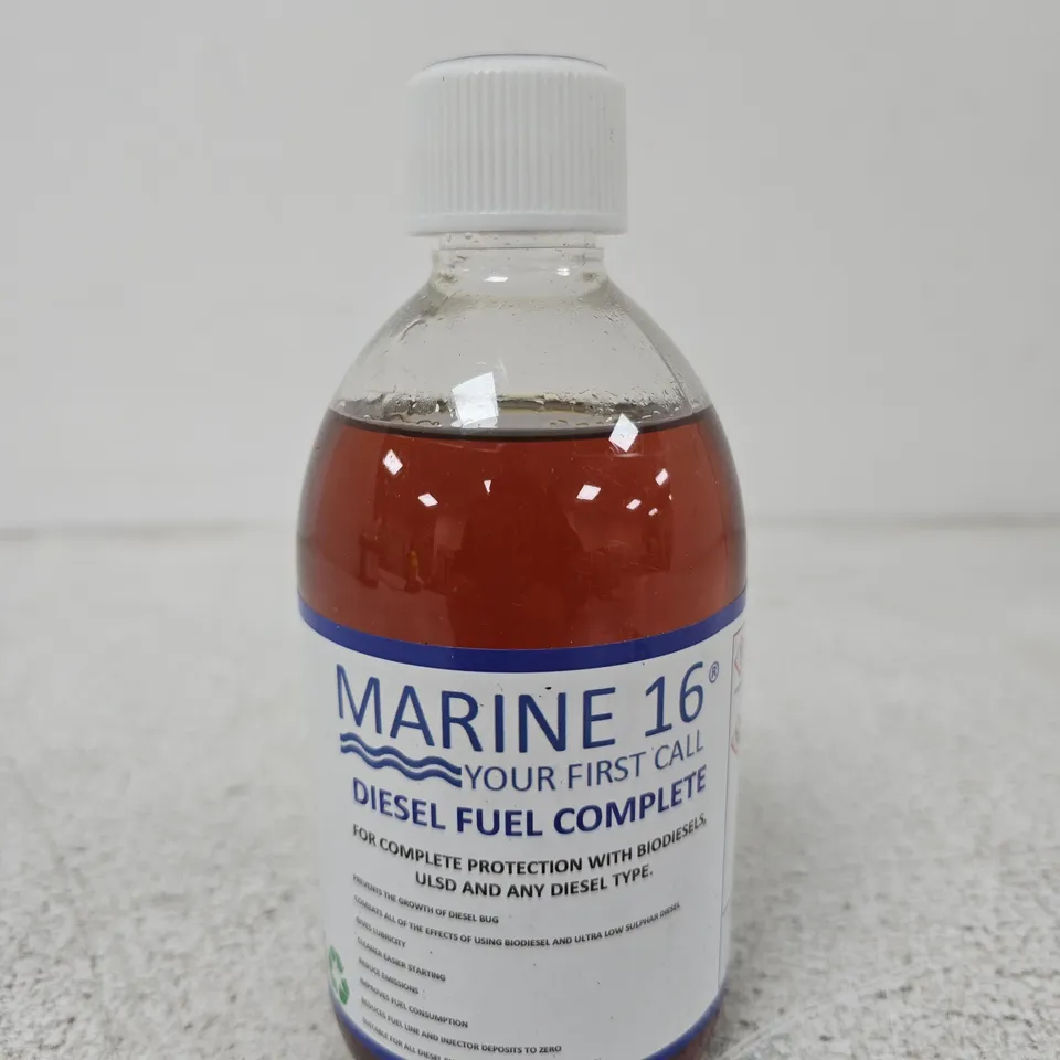 MARINE 16 DIESEL FUEL COMPLETE ADDITIVE – BOTTLE