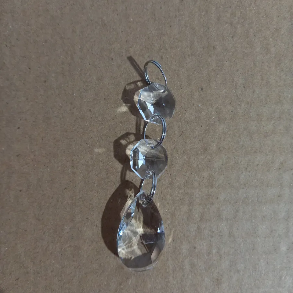 BOXED JULIAN MACDONALD PRE LIT GLASS LIGHT