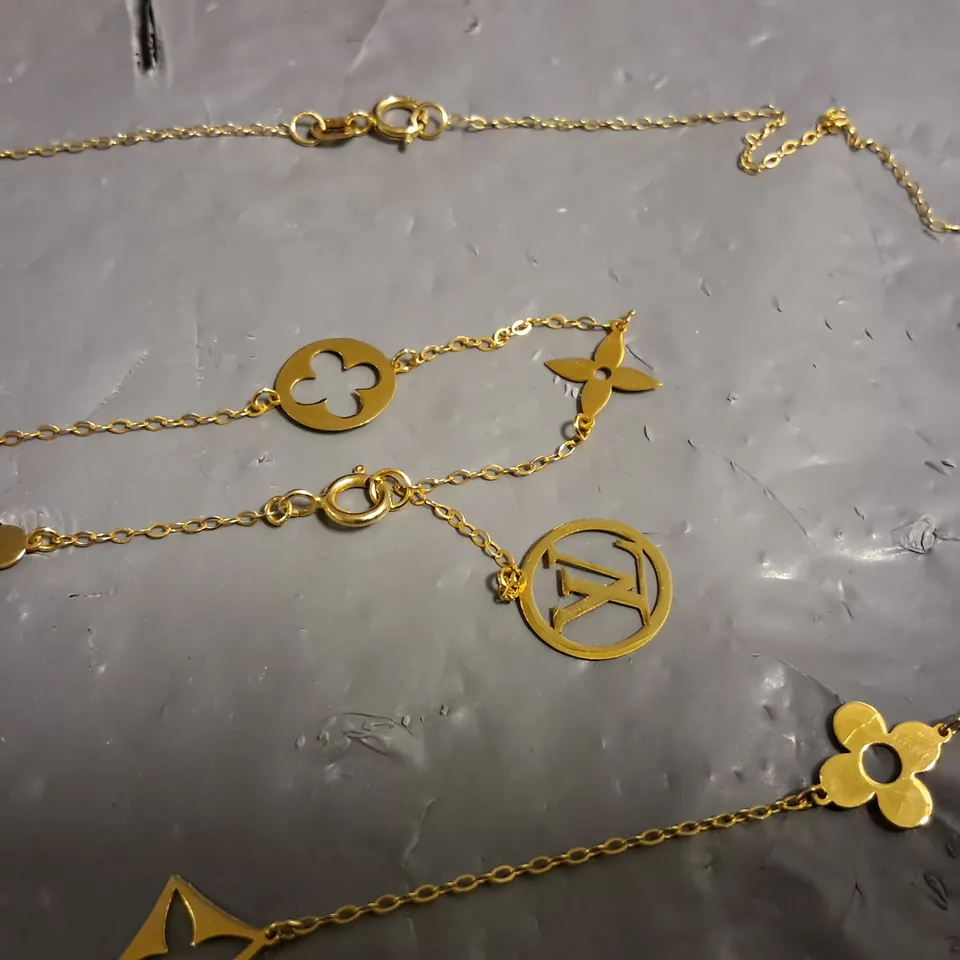 LOUIS VUITTON NECKLACE AND BRACELET SET