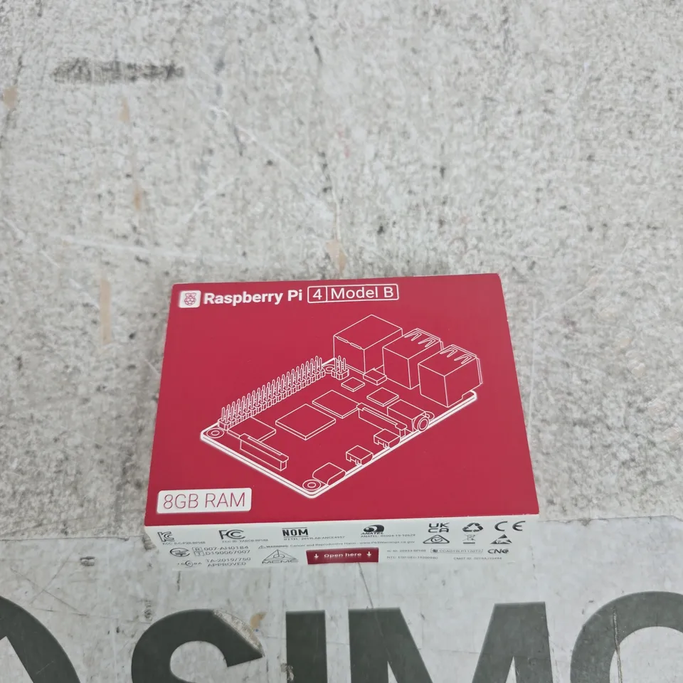 RASPBERRY PI 4 MODEL B 8GB RAM – BOXED