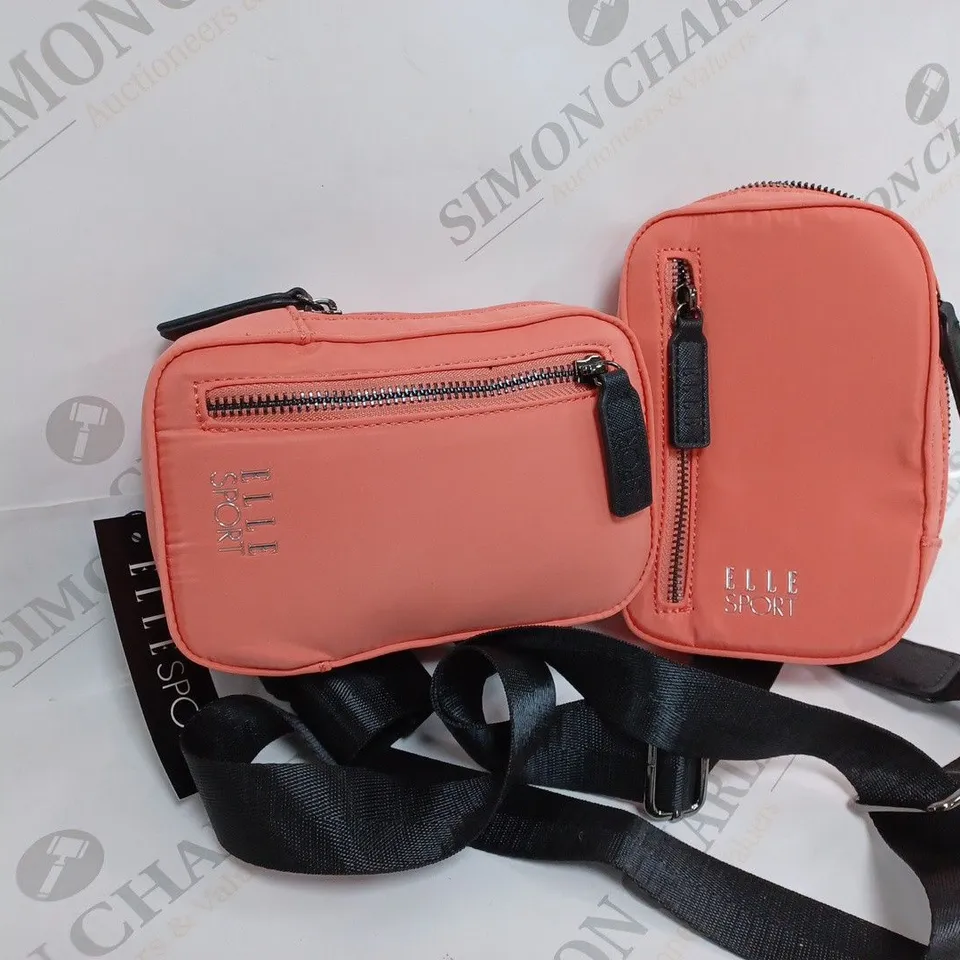 2 X ELLE SPORT MINI CROSS BODY BAG
