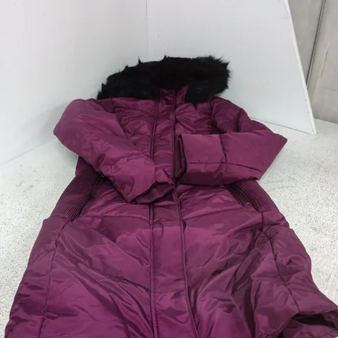 HOBBS LONDON WOMEN'S PURPLE PUFFER JACKET – UK 8