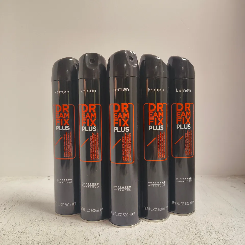 KEMON DREAM FIX PLUS HAIR SPRAY 500ML – SET OF 5