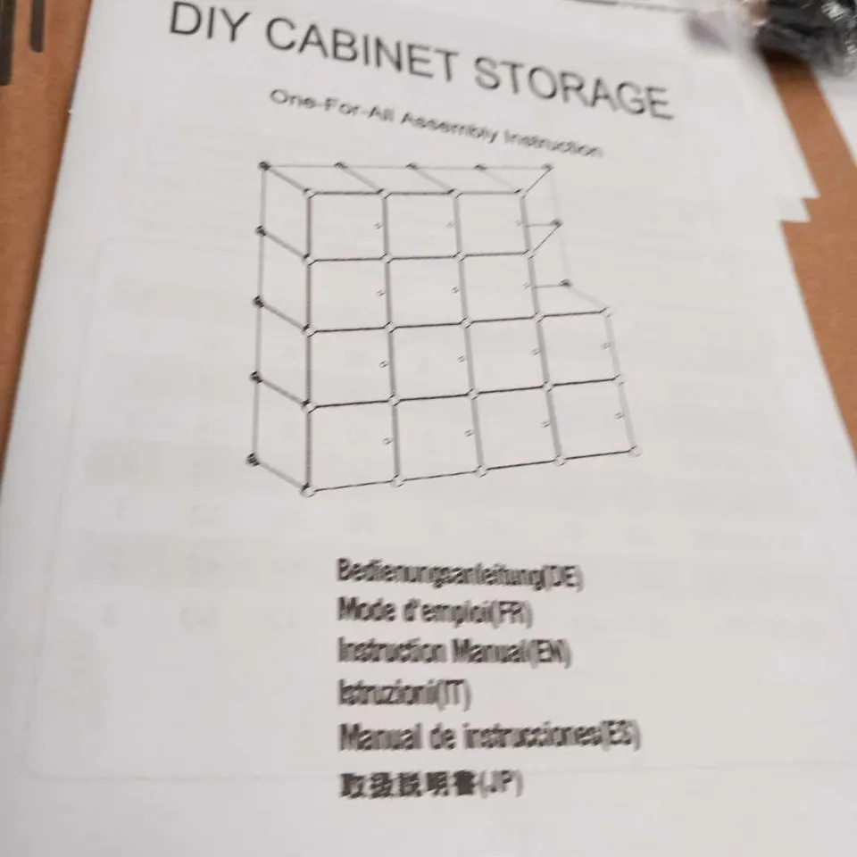 PALLET OF APPROXIMATELTY 30 JOISCOPE DIY STORAGE CABINETS 