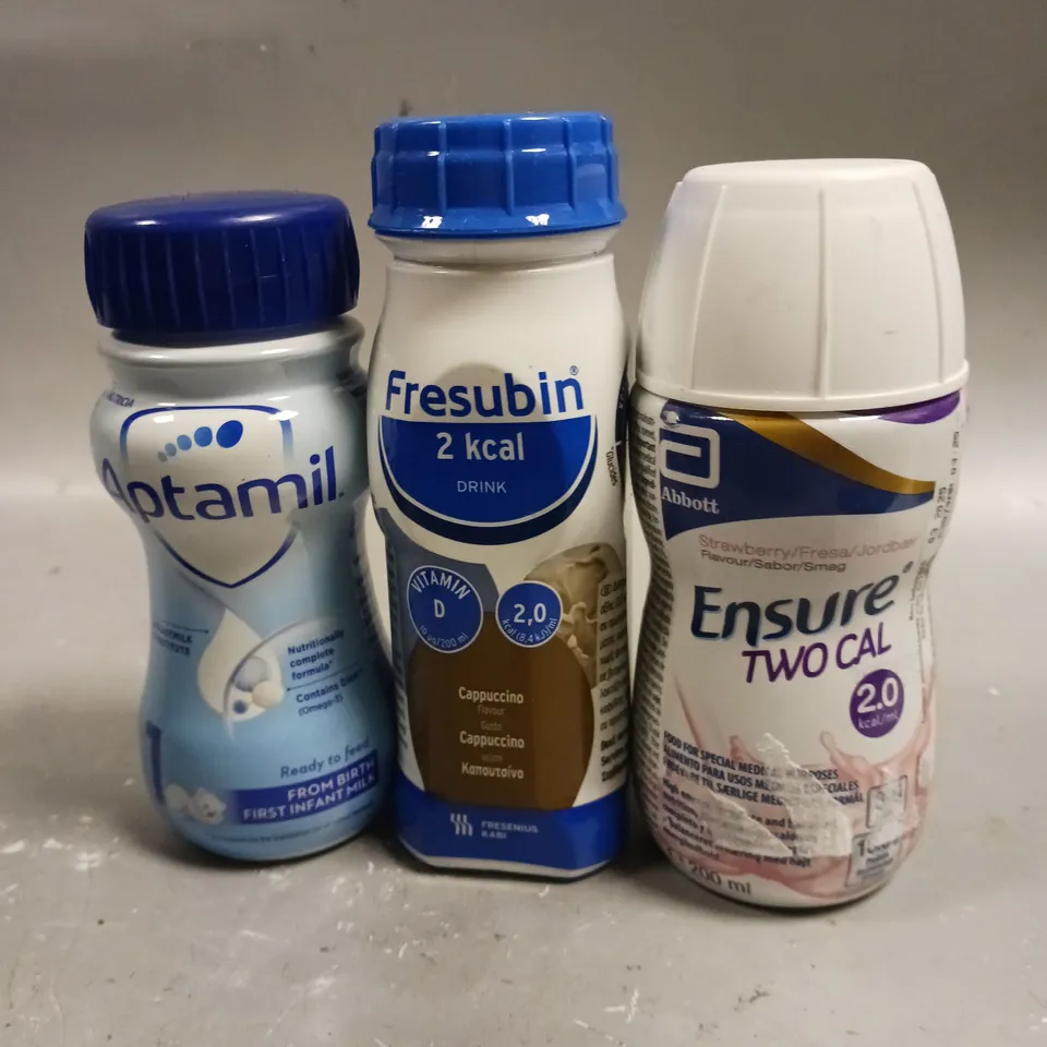 APPROXIMATELY 15 ASSORTED FOOD SUPPLEMENT DRINKS - COLLECTION ONLY 
