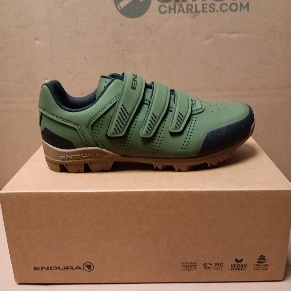 ENDURA HUMMVEE XC CYCLING SHOES OLIVE GREEN SIZE 7