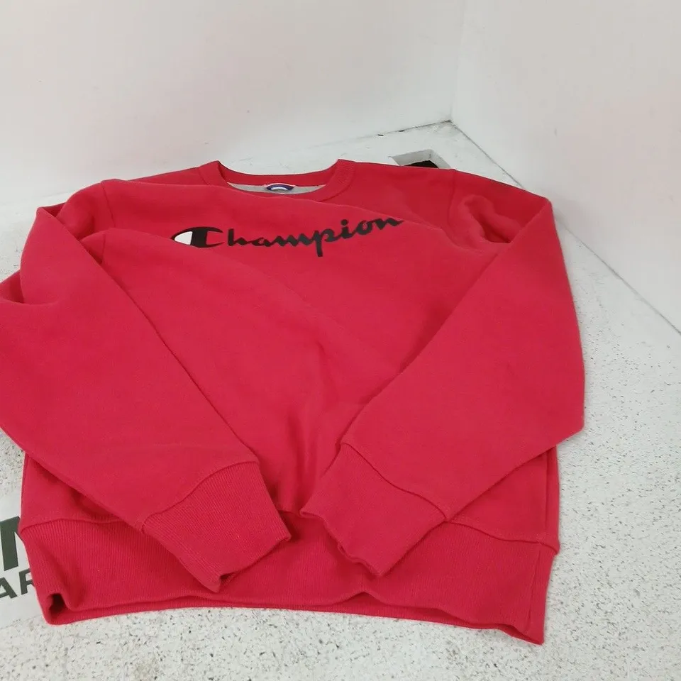 CHAMPION AUTHENTIC ATHLETIC WEAR SWEATSHIRT – RED (USA S)