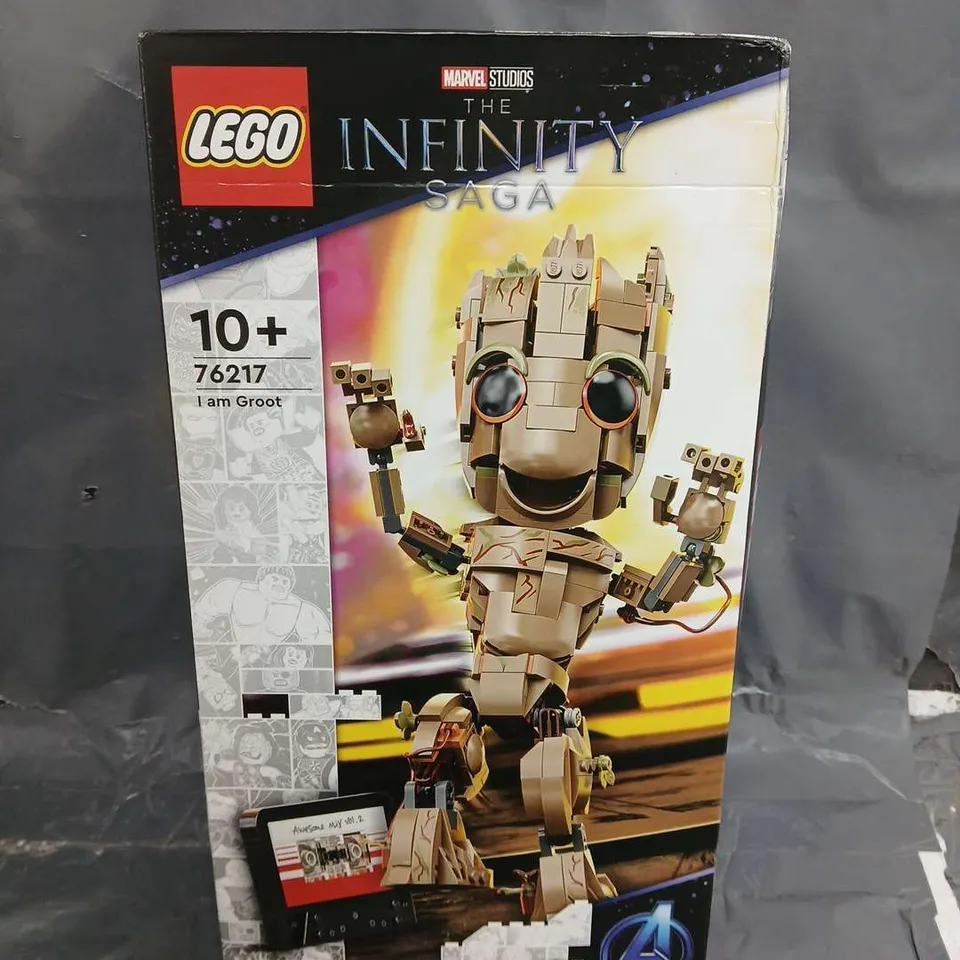 BOXED EGO MARVEL DANCING GROOT BUILDABLE TOY SET 76297 RRP £29.99