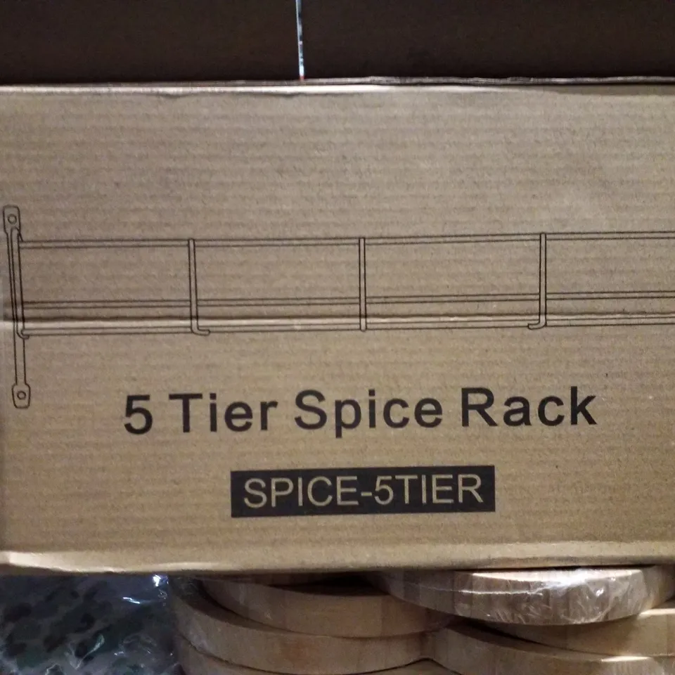 BOXED NEO 5 TIER SPICE RACK