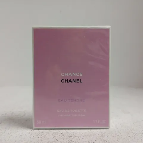 SEALED CHANEL CHANCE EAU TENDER EAU DE TOILETTE 50ML