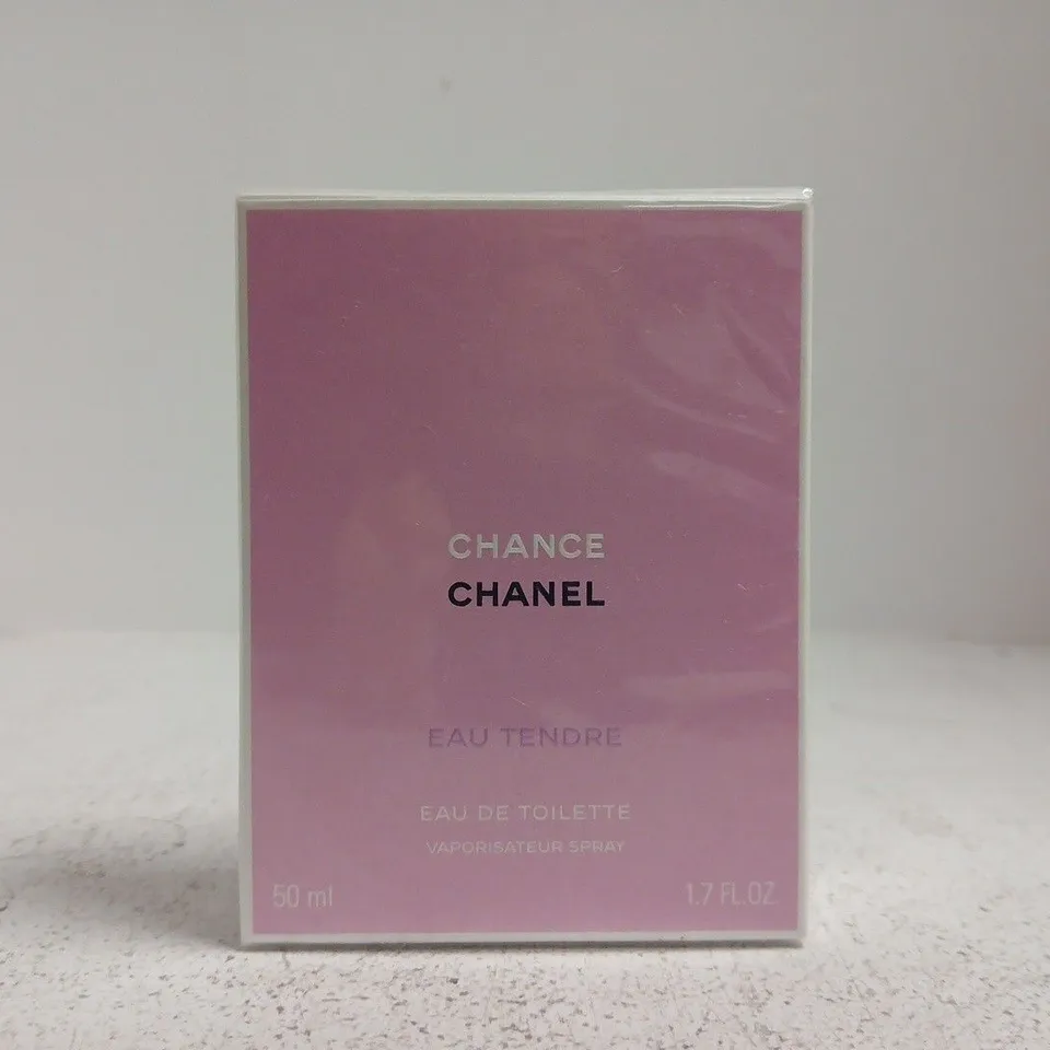 SEALED CHANEL CHANCE EAU TENDER EAU DE TOILETTE 50ML