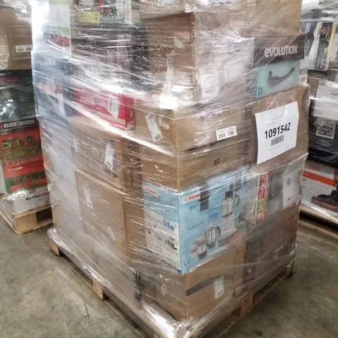 PALLET OF APPROXIMATELY 37 UNPROCESSED RAW RETURN HOUSEHOLD AND ELECTRICAL GOODS TO INCLUDE;