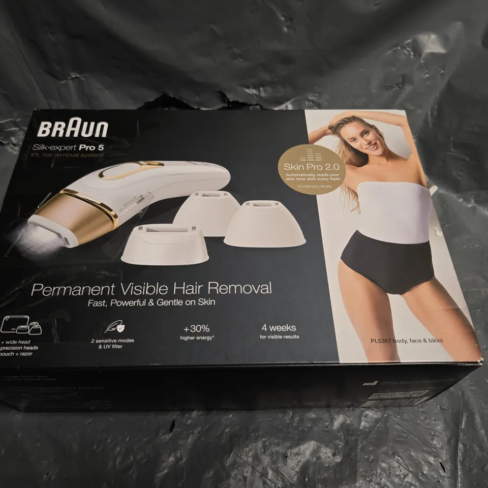BRAUN SILK-EXPERT PRO 5 IPL HAIR REMOVAL SYSTEM