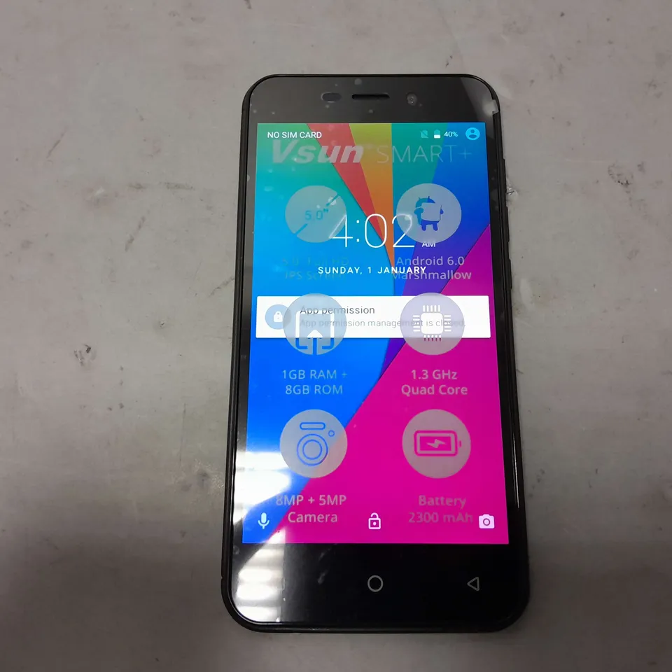 BOXED VSUN SMART+ PHONE