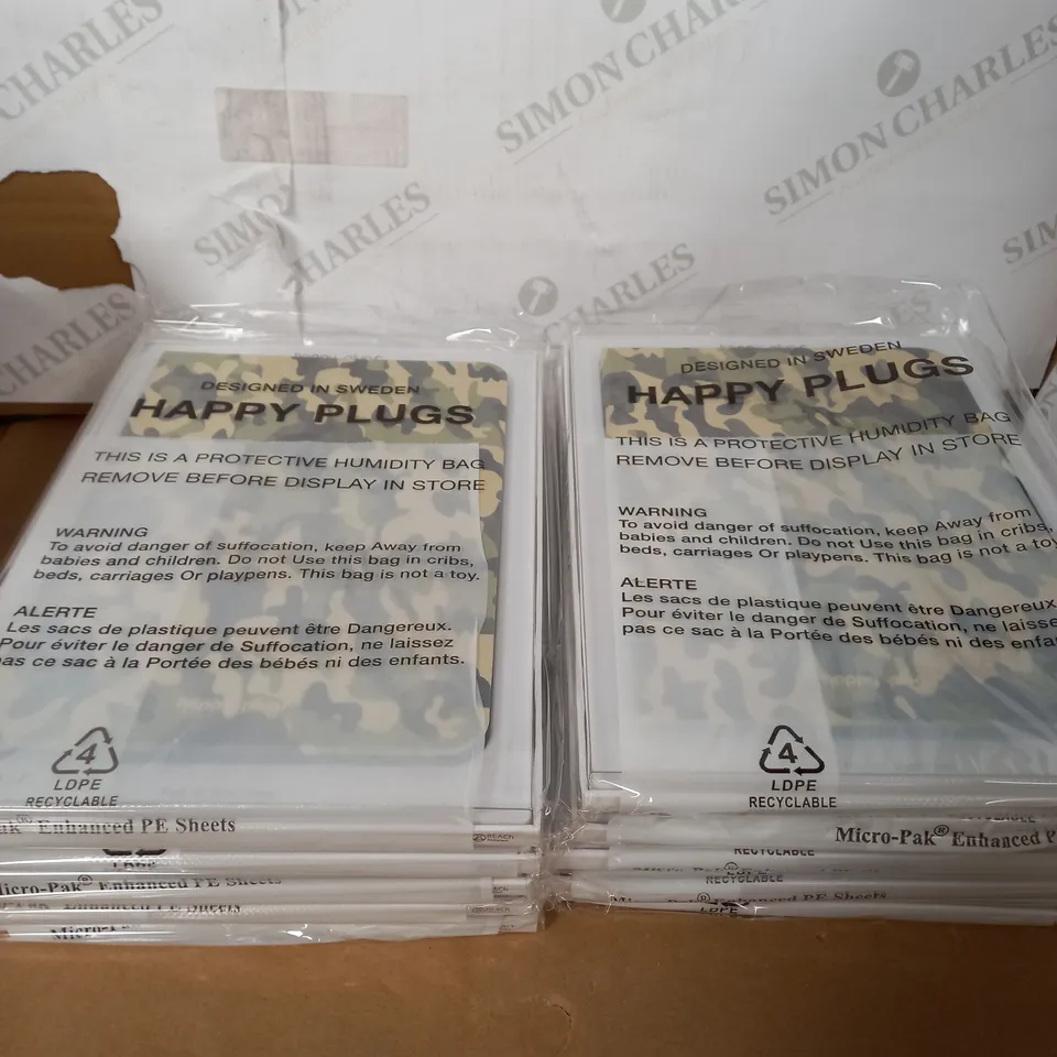 LOT OF 10 HAPPY PLUGS IPAD AIR BOOK CASES - CAMO