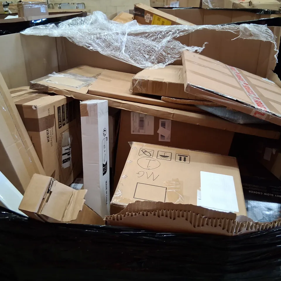 PALLET CONSISTING OF A LARGE QUANTITY OF ASSORTED HOUSEHOLD AND ELECTRICAL PRODUCTS AND ACCESSORIES TO INCLUDE;