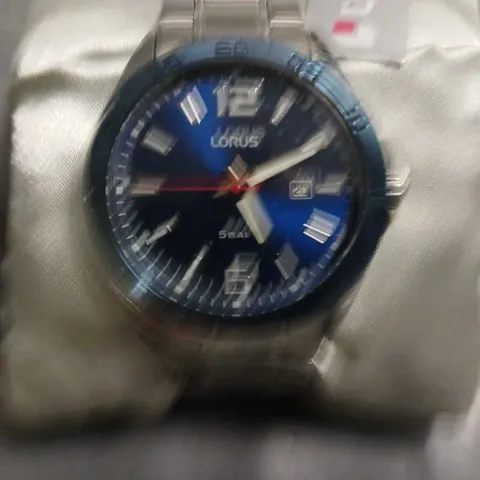 LORUS BLUE FACED GENTS WATCH 