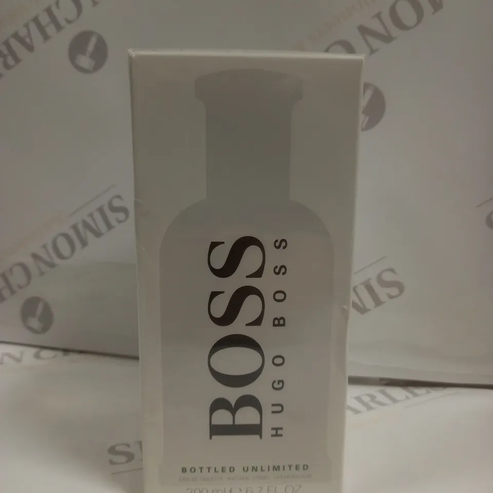 SEALED BOSS HUGO BOSS EAU DE TOILETTE NATURAL SPRAY 200ML