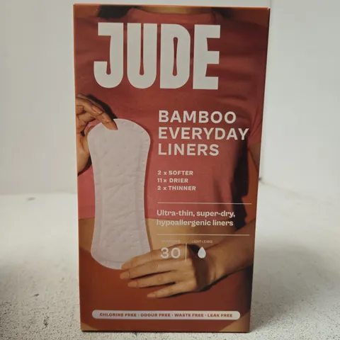 JUDE BAMBOO EVERYDAY LINERS – 30 COUNT