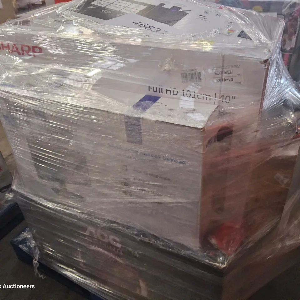 PALLET OF APPROXIMATELY 18 ASSORTED MONITORS TO INCLUDE
