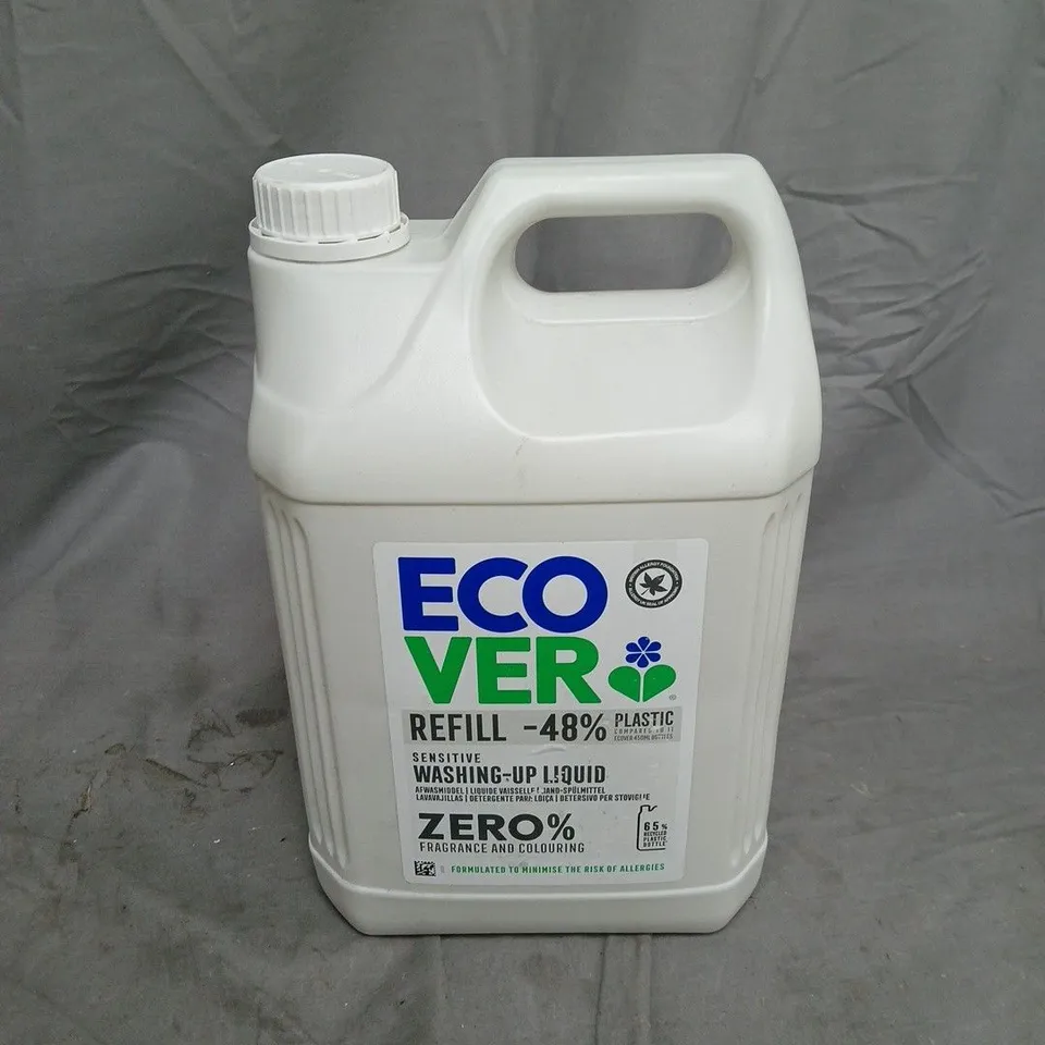 ECOVER ZERO WASHING UP LIQUID - 5L 