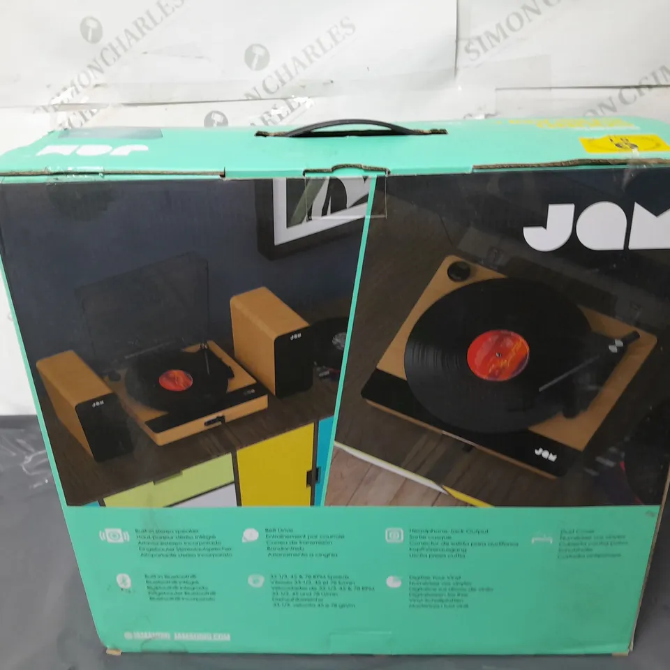 BOXED BLUETOOTH SOUND STREAM+ TURNTABLE
