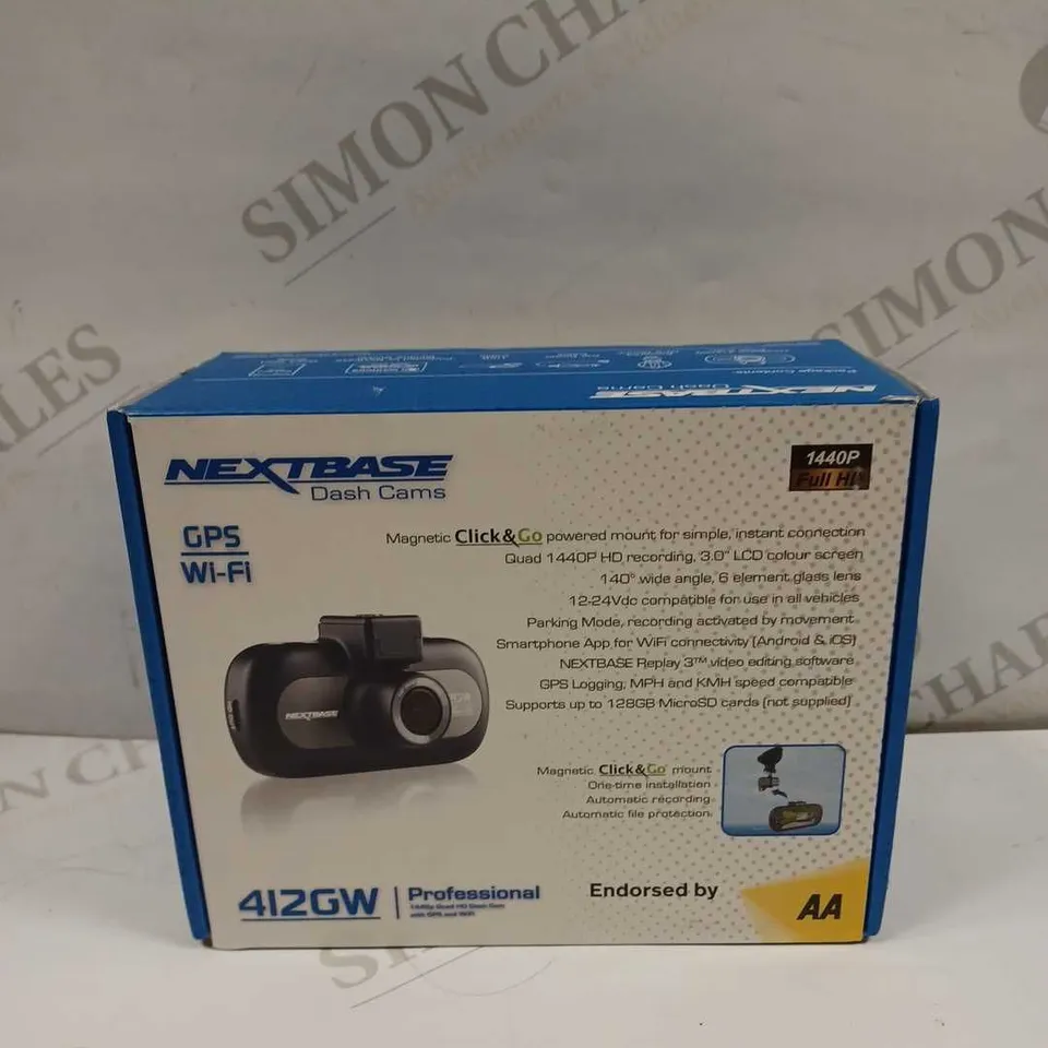 NEXTBASE 412GW GPS-WIFI DASHCAM