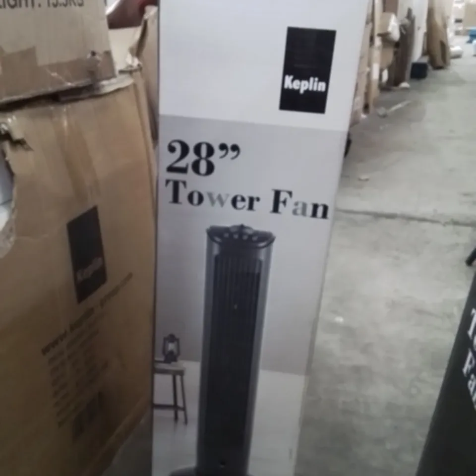 BOXED KEPLIN 28" TOWER FAN -BLACK-