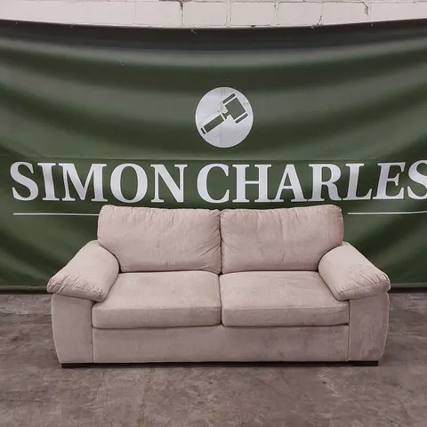 ELIZA FABRIC 3 SEATER SOFA - BEIGE