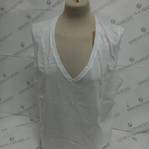 BODEN V-NECK SLUB VEST SIZE XL