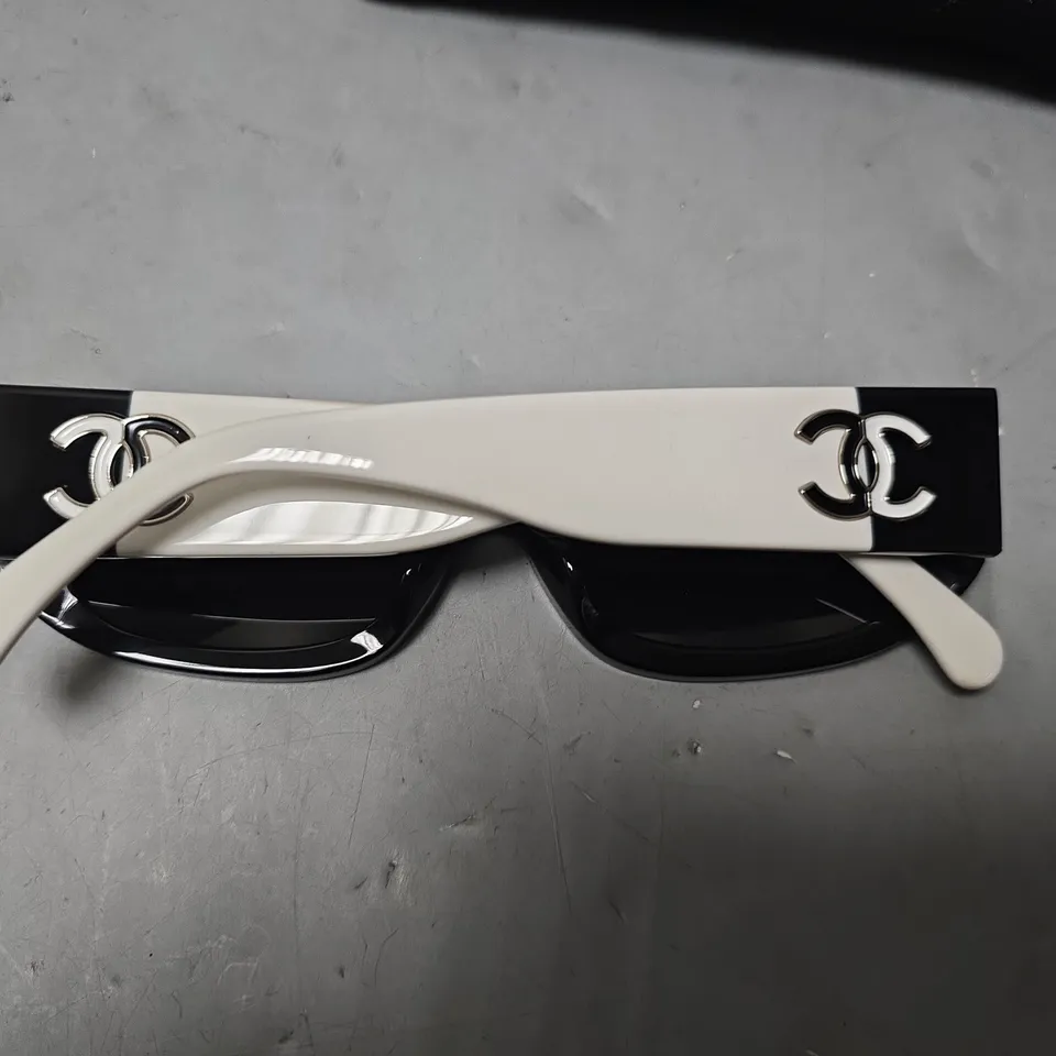 BOXED CHANEL RECTANGLE SUNGLASSES