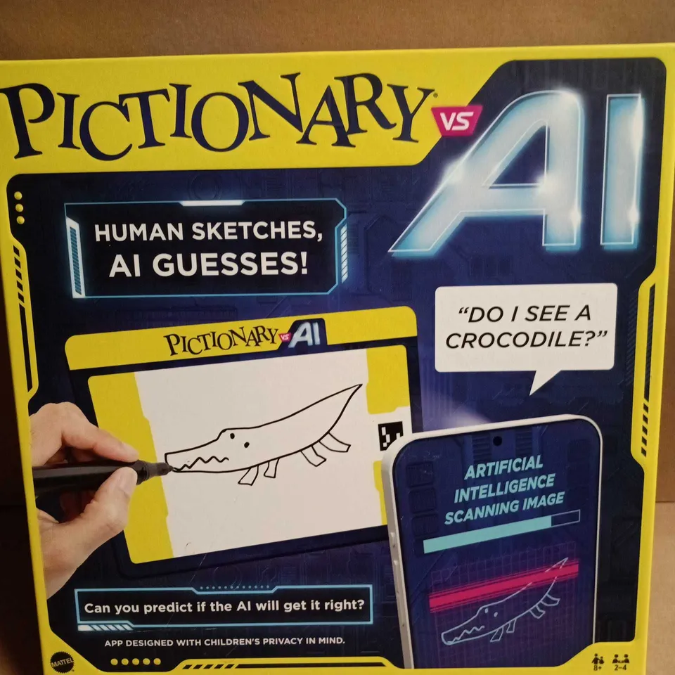 PICTIONARY VS AI BOARD GAME 